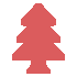 tree solid red